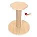 GLOGLOW Sisal Scratch Post with Interactive Toy Safe and Stable Kitten Sisal Scratch Post with Claw Grinding Sisal Scratching Post