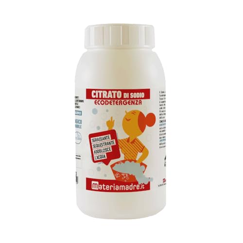 Citrato Di Sodio In Polvere, Additivo Per Bucato, Sequestrante, Addolcitore - 1 Kg