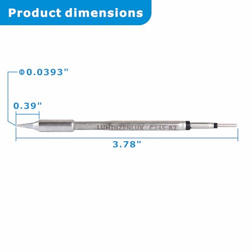 Image of C245 Soldering Tips for JBC Station, High-Performance Solder Iron Tips - Fast Heating, Smooth Soldering (C245-803-B2)