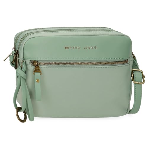 Pepe Jeans Morgan, borse da donna e accessori da viaggio, in similpelle beige, nera e verde, di Joumma Bags