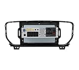 Konkretne radio samochodowe dla Kia Sportage 2017-18 z GPS i kamerą w standardzie Android GPS Bluetooth WiFi USB DAB+ Touchscreen 9" 8core Carplay AndroidAuto