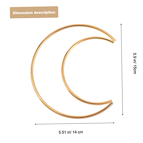 Anillo de macramé resistente EXCEART para tejer atrapasueños sin deformaciones 3