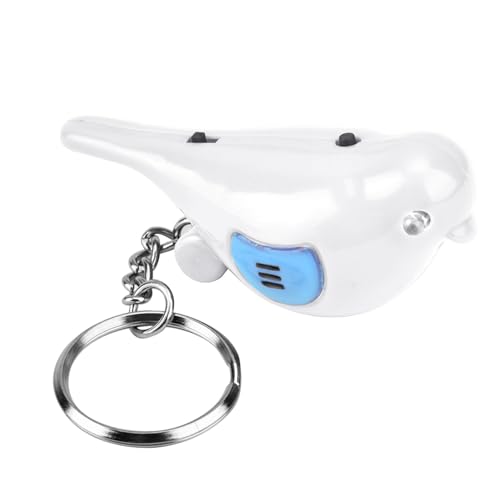 Autoschlüssel -Finder -Locator mit Klang, Vogel LED Pfeifen Intelligenter Sprachsteuerungsklang, Klatschen Elementfinders Schlüsselbund mit Batterie Schlüsselringhalter Zum Finden Verlorener (WHITE) Autoschlüssel -Finder -Locator mit Klang, Vogel LED Pfeifen Intelligenter Sprachsteuerungsklang, Klatschen Elementfinders Schlüsselbund mit Batterie Schlüsselringhalter Zum Finden Verlorener (WHITE)