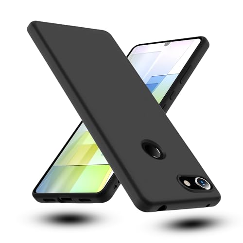 Google Pixel 3a �P�[�X Pixel3a �X�}�z�P�[�X �V���R�� �I�b�| ���m �ϏՌ� �\�t�g �� ���^ �X�g���b�v�z�[���t�� �A�NGoogle Pixel 3a�J�o�[ �u���b�N