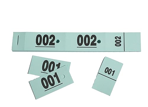 Carnet de 50 tickets vestiaires avec trous