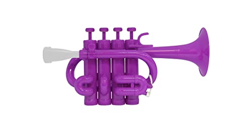 ZO PC-04 Plastic Piccolo Trumpet, Color: Purple