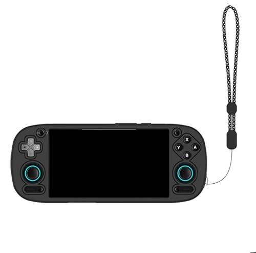 GIOPUEY Funda Compatible con Retroid Pocket 5, Ultradelgado Silicona Case Cover, Anti-caída, Portátil - Negro