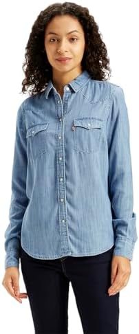 Levi's Women Women's Solid Spread Collar Shirt Shirt (pack of 1)