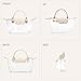 BOSTANTEN Clear Bag for Stadium Approved Small Crossbody Purse Handbags for Concerts Sports Events Nude