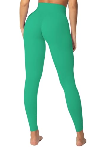 Image of Sunzel Sunzfly Invisible Butt Scrunch Workout Leggings for Women, Butt Lifting High Waisted Gym Yoga Pants with Tummy Control