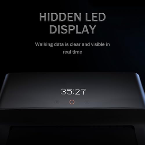 Image of Walking Pad Treadmill Machine for Home Small, Portable Folding Under Desk Treadmill with Remote Control, LED Display, Compact Walking Jogging Running Machine