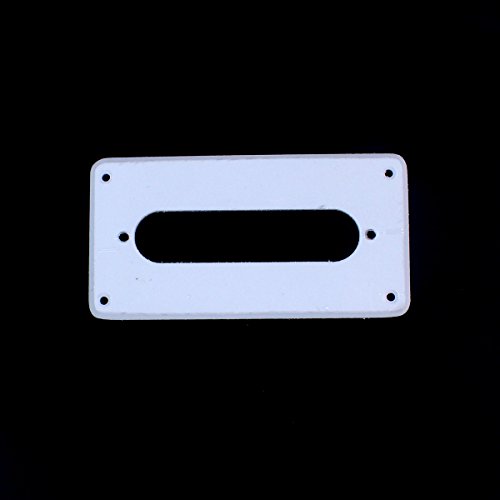 Humbucker to Strat Style Pickup Adapter Ring,H-S-2 1-Ply Non-Slant White