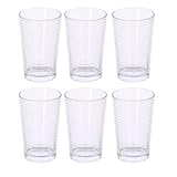 alpina Verres à Eau - Ensemble de Verres à Boire - Ensemble de 6 Pièces - Adapté au La...