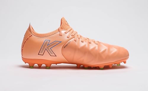 KELME Soccer Cleats Calfskin Leather Men's and Women's - Soccer Shoes Outdoor/Indoor Unisex Adult Sizes - Artificial Grass AG2