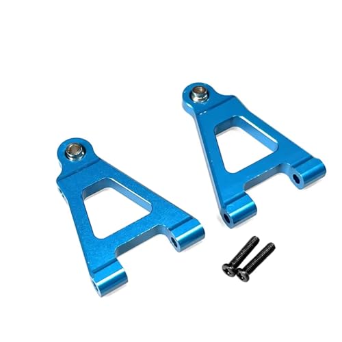 Bras inférieur avant métal pour MJX Hyper Go 14301 14302 bleu