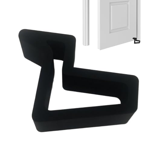 Seyrnicay Topes de puerta | Mantén las puertas y ventanas abiertas | Protector multifuncional impreso en 3D resistente para dormitorio, almacenamiento, cocina, marcos de metal, balcones, costuras de