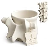 PCVLFPA Spine Artistic Coffee Cup Mug Ceramic Interlocking Pot for Surgeon Teacher(1pc)