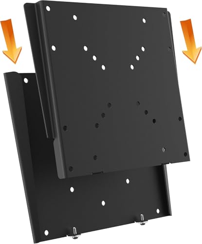 RICOO Soporte Monitor Pared Fijo Plano Ultra Delgado Pantalla 15-32" (38-81cm) F0522 Universal para monitores LED/LCD/TFT VESA 50x50-200x200