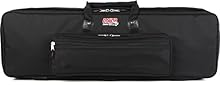 Heavy-duty rugged nylon construction Adjustable padded secure straps to hold keyboard in place during transport Exterior accessory pocket Reinforced comfort riveted carry handles Internal dimensions: 41.5" x 12.5" x 5" (105.4cm x 31.7cm x 12.7cm)