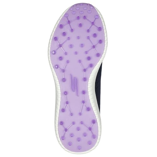 Skechers Skechers Women's GO Golf MAX 2 Fairway 3 Golf Shoe, Navy Mesh Multi Trim, 8 UK