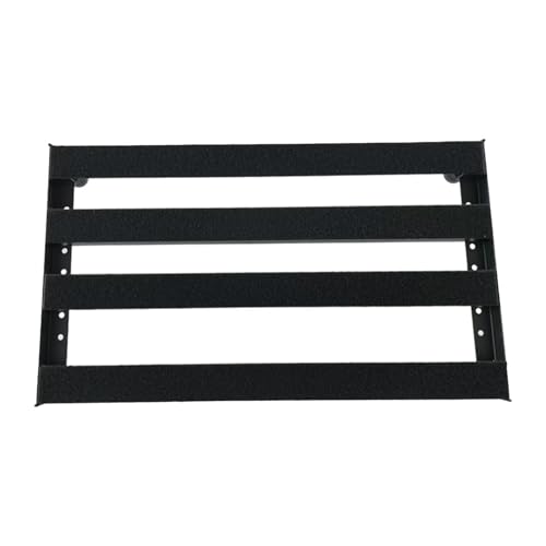 DYNWAVE Guitar Pedal Board Effects Rack Stable Compact Effect Pedalboard Bass Pedalboard for Electric Guitar Musical Instrument Parts, MEL 282