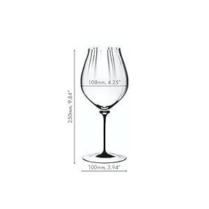 Riedel488467dfattoamanoperformancepinotnoirwineglass29ozclearblackstem Urban Country Home Decor Riedel 488467 d fatto a mano performance pinot noir wine glass 29 oz clear black stem urban country home decor