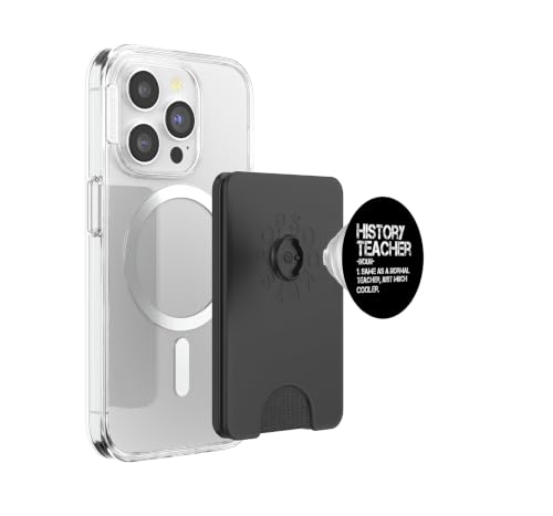 Définition du Professeur d'histoire Retour à l'école Premier Jour drôle PopSockets PopWallet pour MagSafe – vue 3