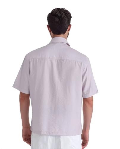 Image of Rare Rabbit Boxy fit Plain Shirt