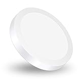 Amplia aplicación: esta luz de techo empotrada se coloca cerca del techo, ideal para una cocina de techo de bajo perfil, un dormitorio, un ático, un garaje, una oficina, un vestuario, un vestíbulo, un invernadero, un porche, un salón, una sala de estar, e