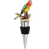 TOYANDONA Weinflaschenverschluss mit Vogelform Luftdichter Weinstopper aus Emaille Robust und Wiederverwendbar für Party und Haushalt