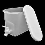 Dispensador de bebidas para frigorífico, tarro de refrigeración de agua reutilizable de gran capacidad con grifo