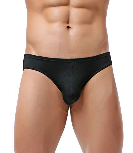 WINDAY Men's Underwear Micromodal Bikinis Seamless Breathable Briefs2