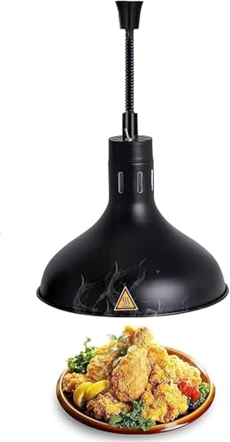 Lustre de conservation chauffant idéal pour valoriser les plats de buffet