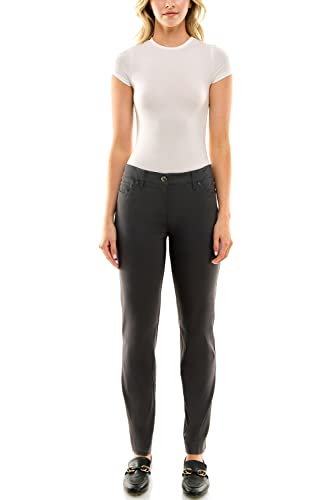 Image of Zac & Rachel Women's Millennium Fabric Pant - Perfectly Designed Woven Stretch Combination That Makes for The Most Flattering