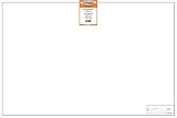 Clearprint Vellum Sheets with Engineer Title Block, 24x36 Inches, 16 lb., 60 GSM, 1000H 100% Cotton,