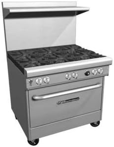 Southbend 4367D Range Oven, Ultimate Restaurant Range, Gas, 36", 4 Pyromax burne