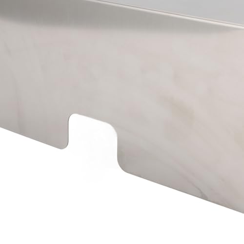 Placa deflectora de calor de acero inoxidable compacta para Tex Elite 8