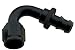 Fragola 212006-BL Black Size (-6) 120° Push Lock Hose Fitting