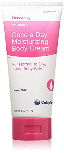 Coloplast Sween 24 Superior Moisturizing Skin Protectant Cream 5Oz Tube, Fragrance-Free, Alcohol-Free, Lanolin-Free (Tub