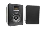 Earthquake Sound SM-6-BT - Monitor da studio a 2 vie con Bluetooth®, colore: Nero opaco (coppia)