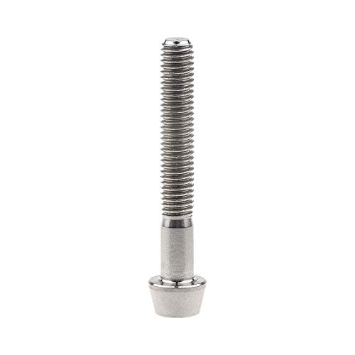 Image of Titanium Ti Bolt M5x9 16 18 20 25 30 35 40 45 50 55 60mm Tapered Head Screws Pack of 4 (M5x35mm, Normal Titanium)