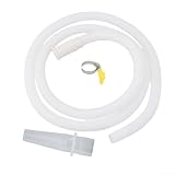 Manguera de drenaje multiusos flexible TPE para aire acondicionado, deshumidificadores y otros aparatos (1,5 m)