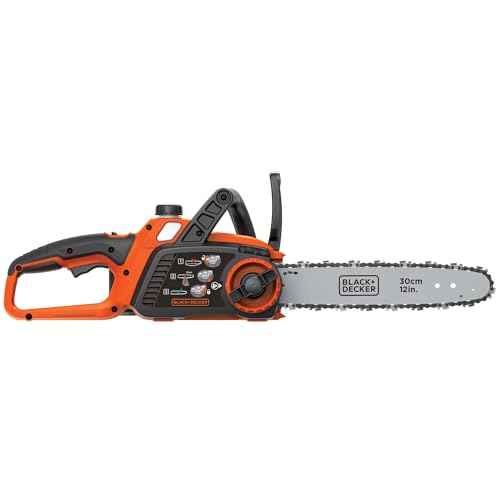 BLACK+DECKER 40V MAX* Cordless Chainsaw, Tool Only, 12 in. (LCS1240B)