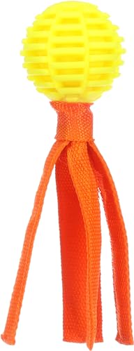 Flamingo Spielzeug für Hunde Lipa Ball Gelb & Orange - 21x6,4x6,4cm - Schwimmfähig