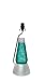 Schylling 3116 18.5" Bright Source Lamp with 52 oz. Glitter globe Teal