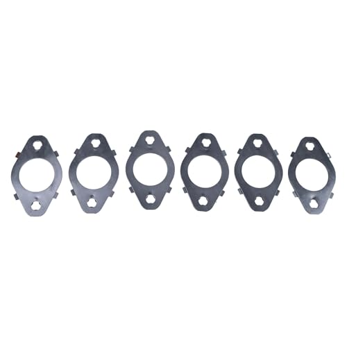 Image of 6X Manifold Gasket Set 3946275 5266422 Compatible with Cummins 5.9L 6.7L ISB 24V Engines Dodge Ram 2500 3500 4500 5500