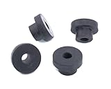 Compatible Rubber Feet for Sunbeam Mixers – Fits Early Models, Model 12, 5/8' Hole, 1/4' Foot Height Push-in Replacement Feet (8 Pack)