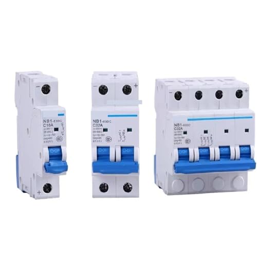 Disjoncteur CC contre les surcharges électriques des circuits solaires 4P 16A