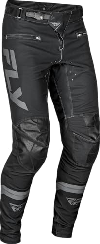 Fly Racing Rayce MTB/BMX - Pantalones de ciclismo (negro/carbón, 38)