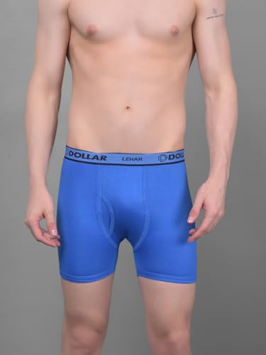 Image of Dollar Lehar Mens Combed Cotton Trunk - Actual Colour May Vary